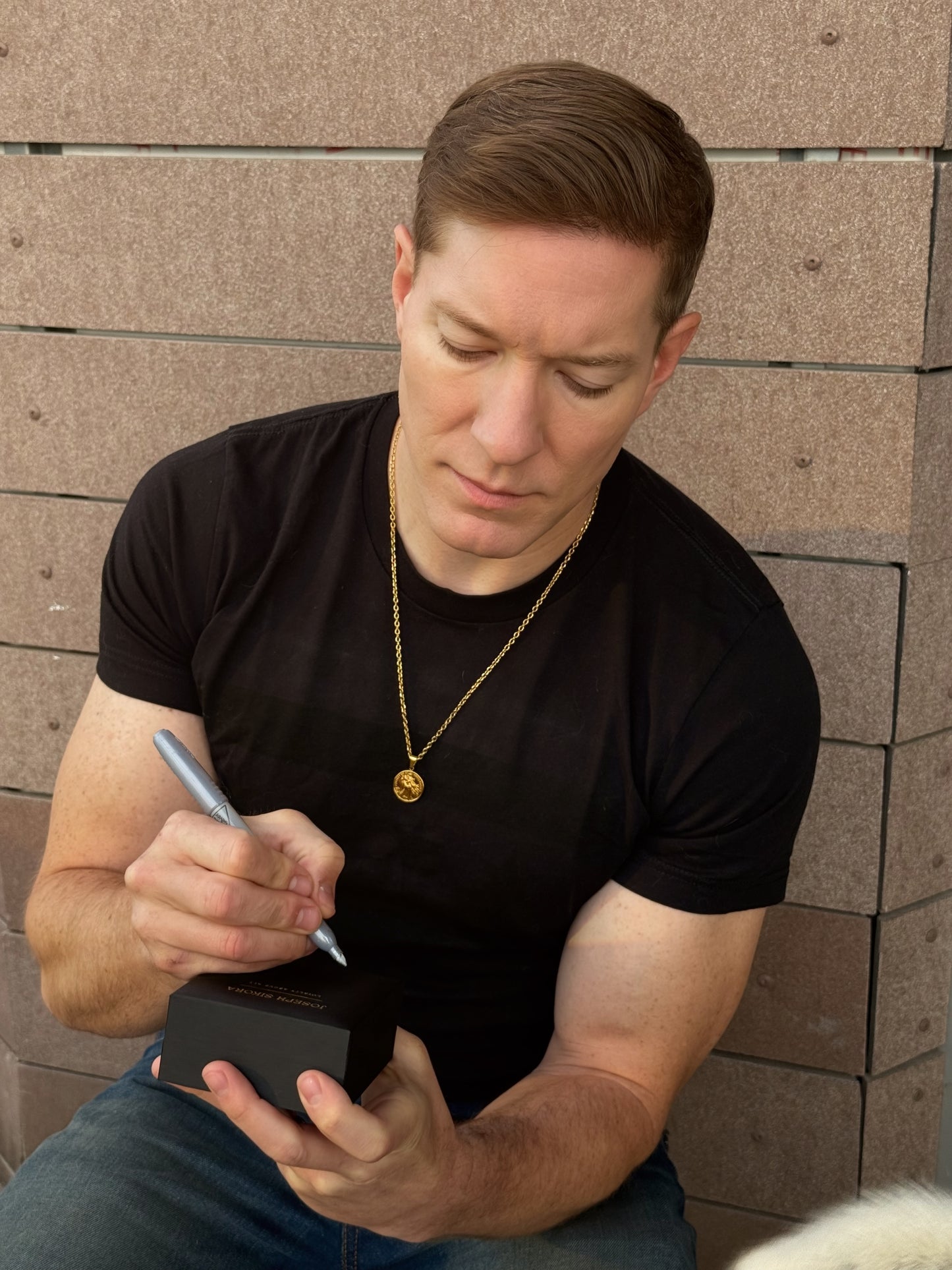 18K Gold Plated Pendant — AUTOGRAPHED